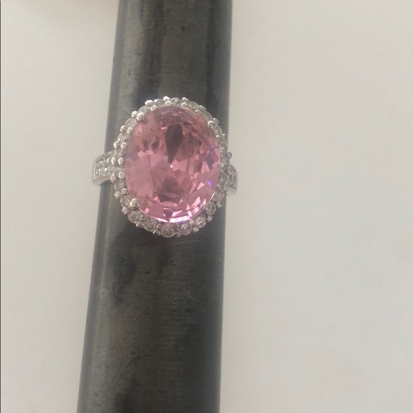 Stauer Jewelry - Jackie Kennedy Kunzite Sterling Silver Ring Size 8